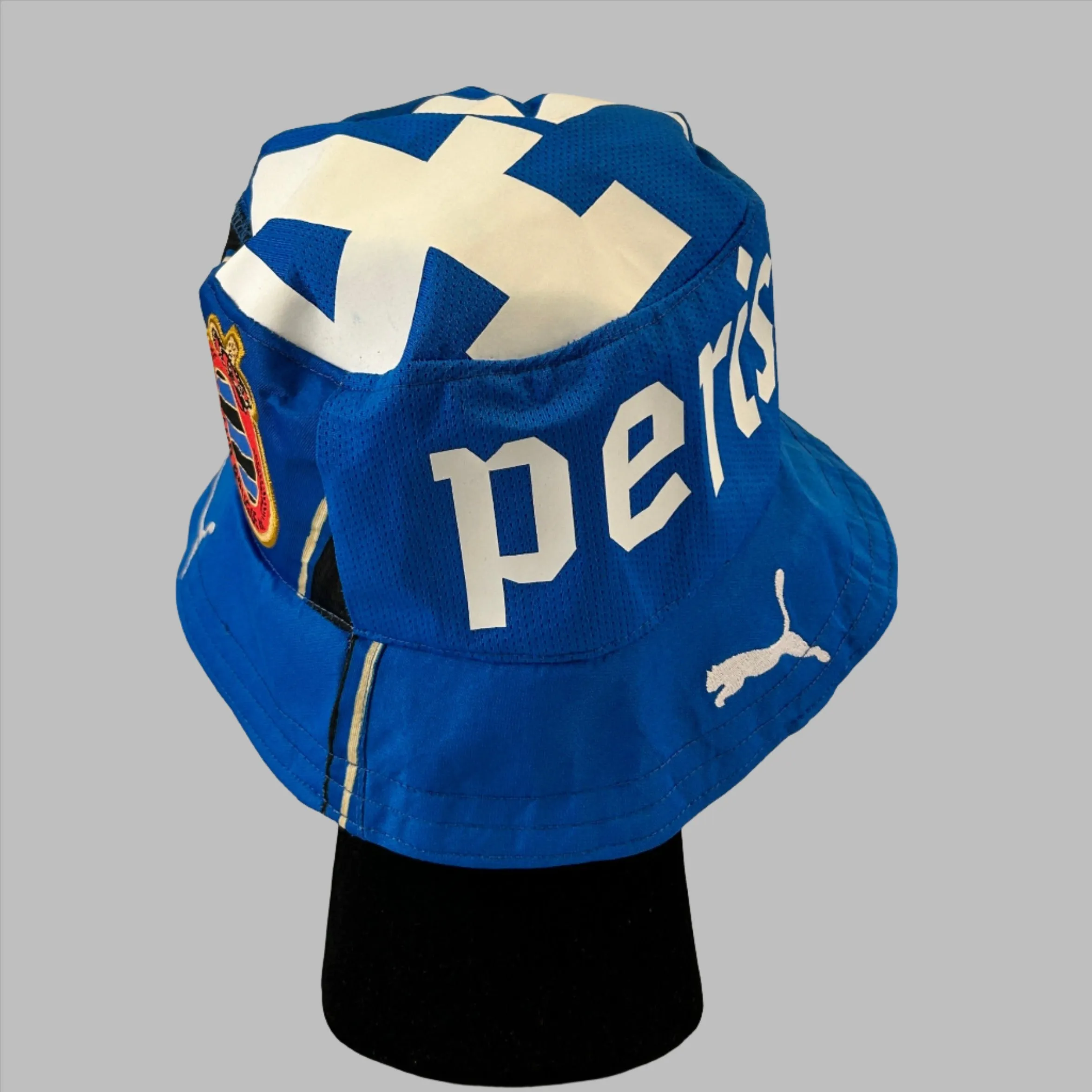 Club Brugge Upcycled Shirt Bucket Hat - Perisic 44