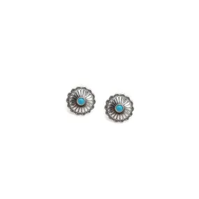 Concho Studs - Round Turquoise