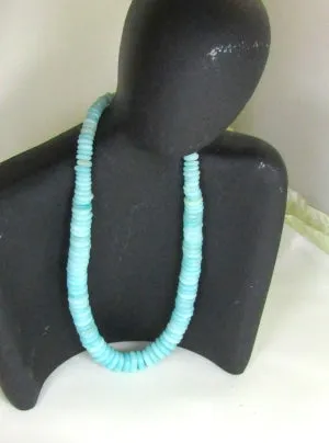 Cool Aqua Amazonite Gemstone Necklace