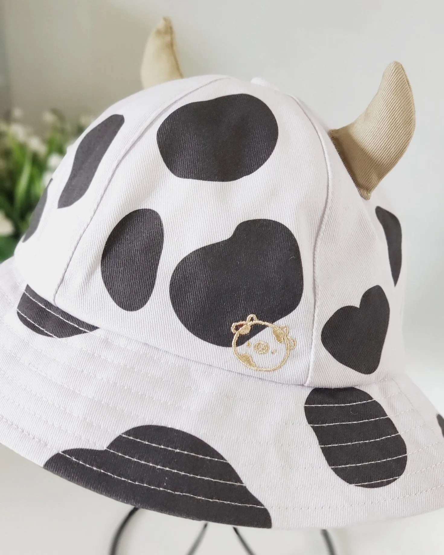 Cow bucket hat