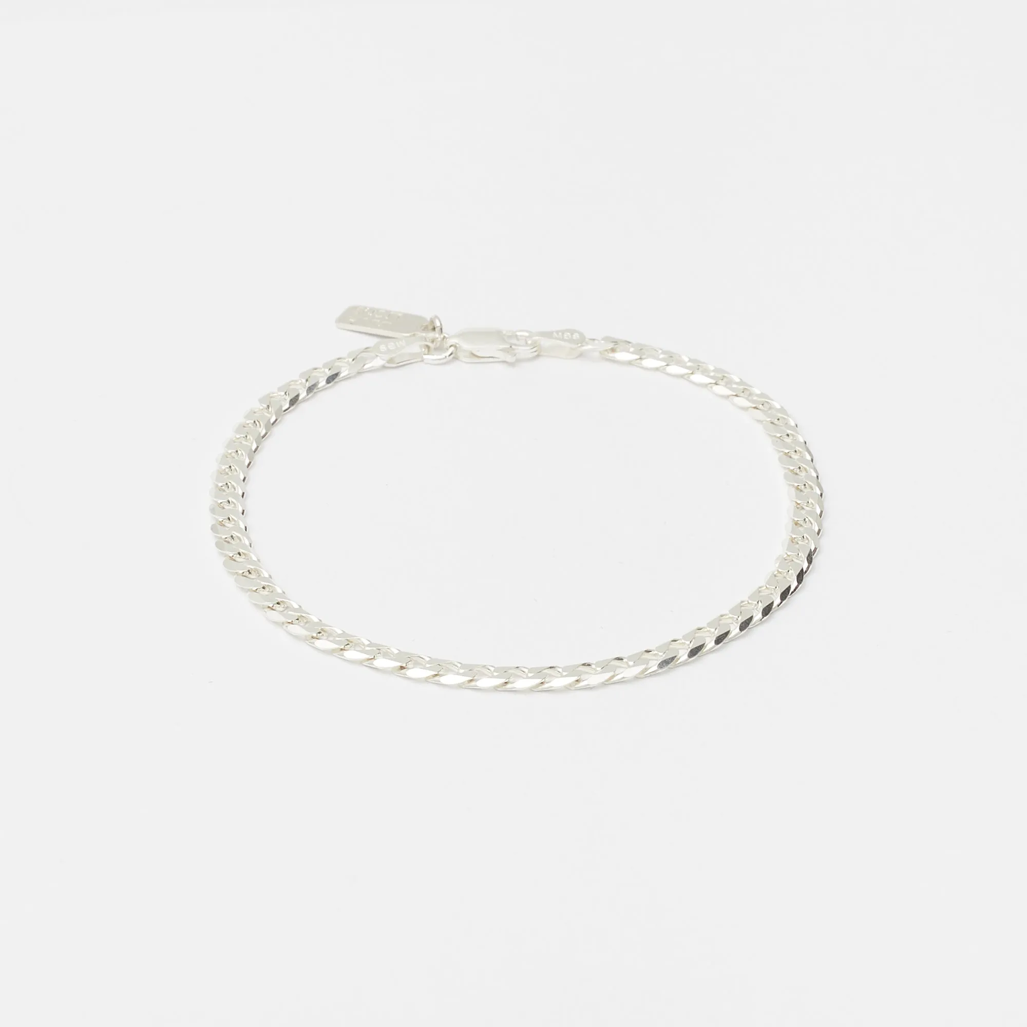 Cuban Bracelet in Silver for Him