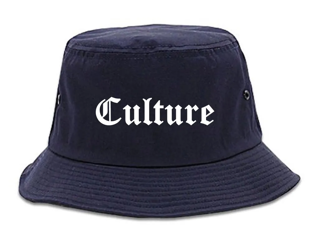 Culture Gothic Font Mens Bucket Hat