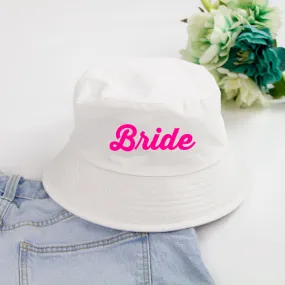 Custom Bride, Babe Bucket Hat for Wedding Parties