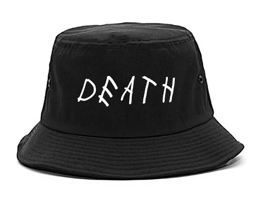 Death Font Mens Bucket Hat