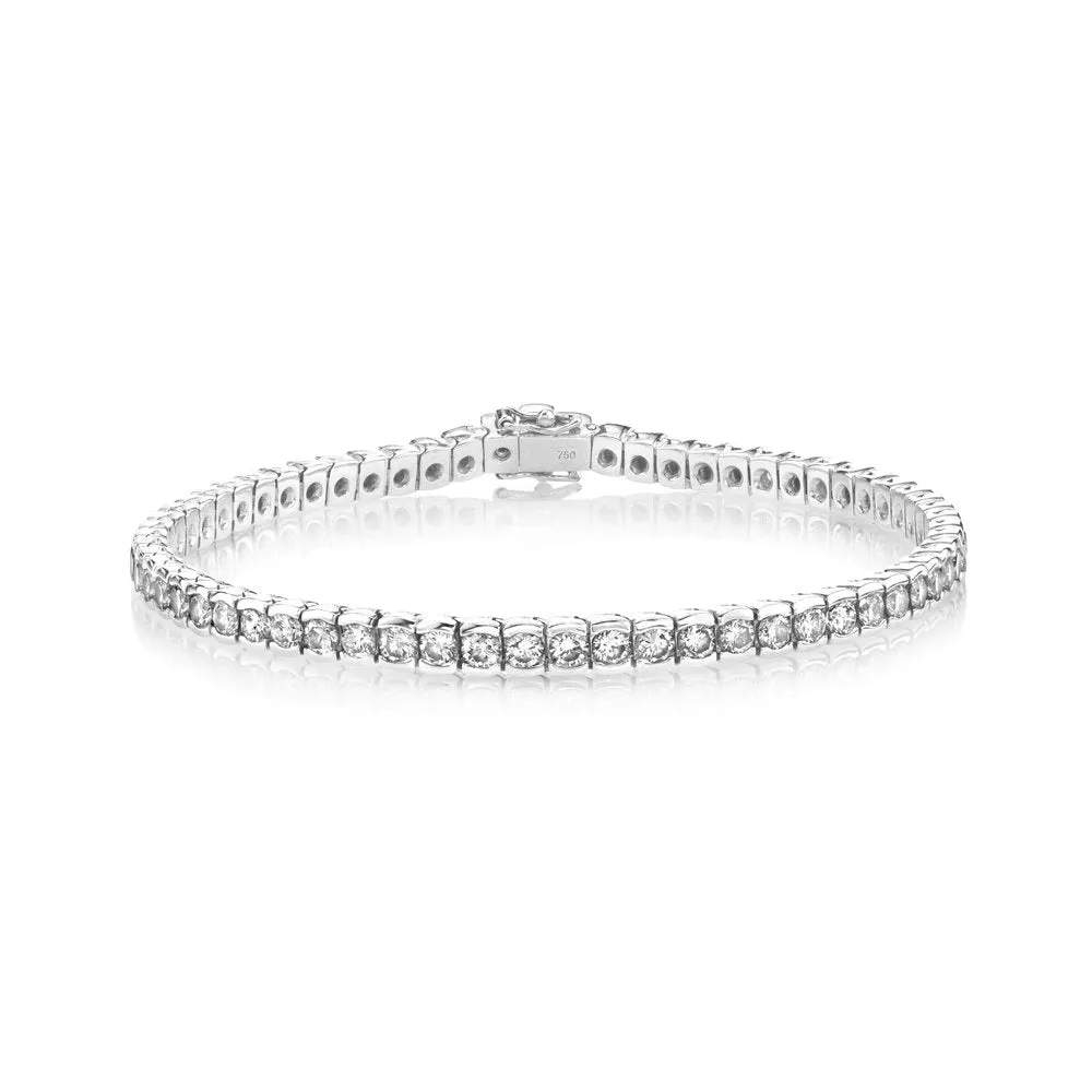 DIAMOND BEZEL TENNIS BRACELET