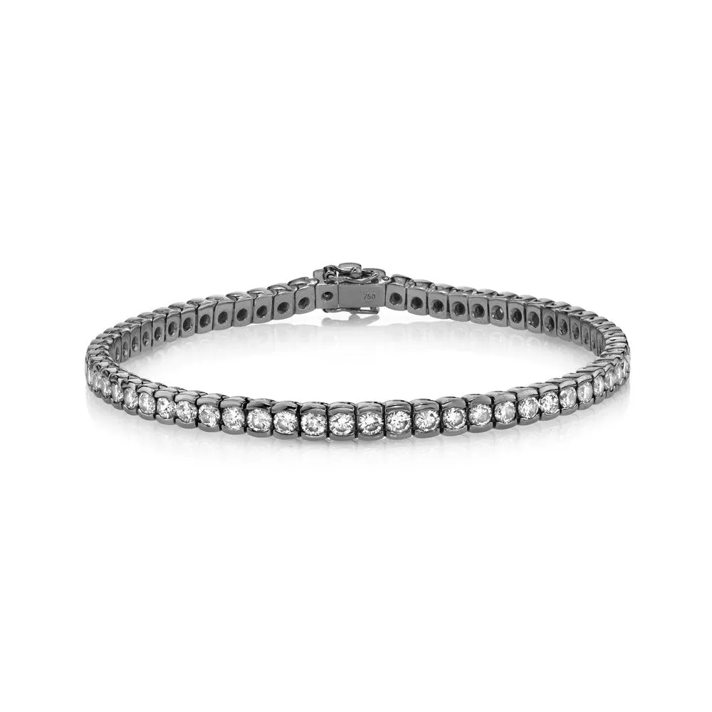 DIAMOND BEZEL TENNIS BRACELET