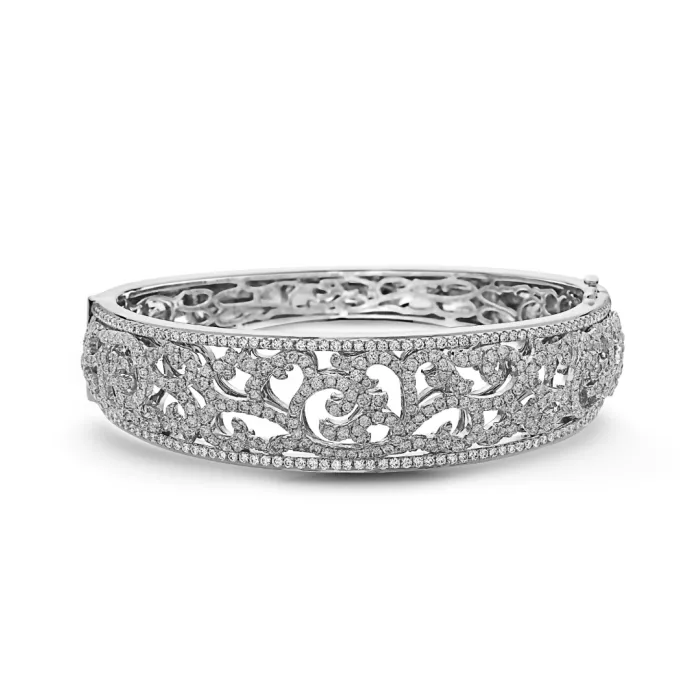 Diamond Ivy Lace Precious Cuff