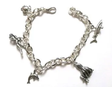 Diver Bracelet with underwater items