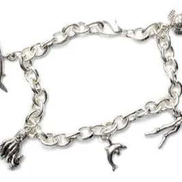 Diver Bracelet with underwater items