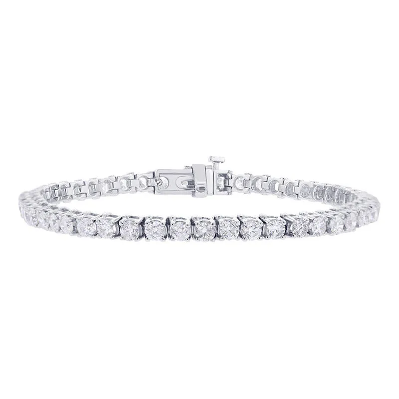 Divinely Classic Diamond Tennis Bracelet 5ct