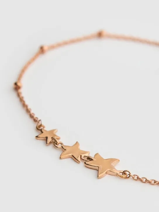 DoDo   9kt Rose Gold Stellina bracelet 