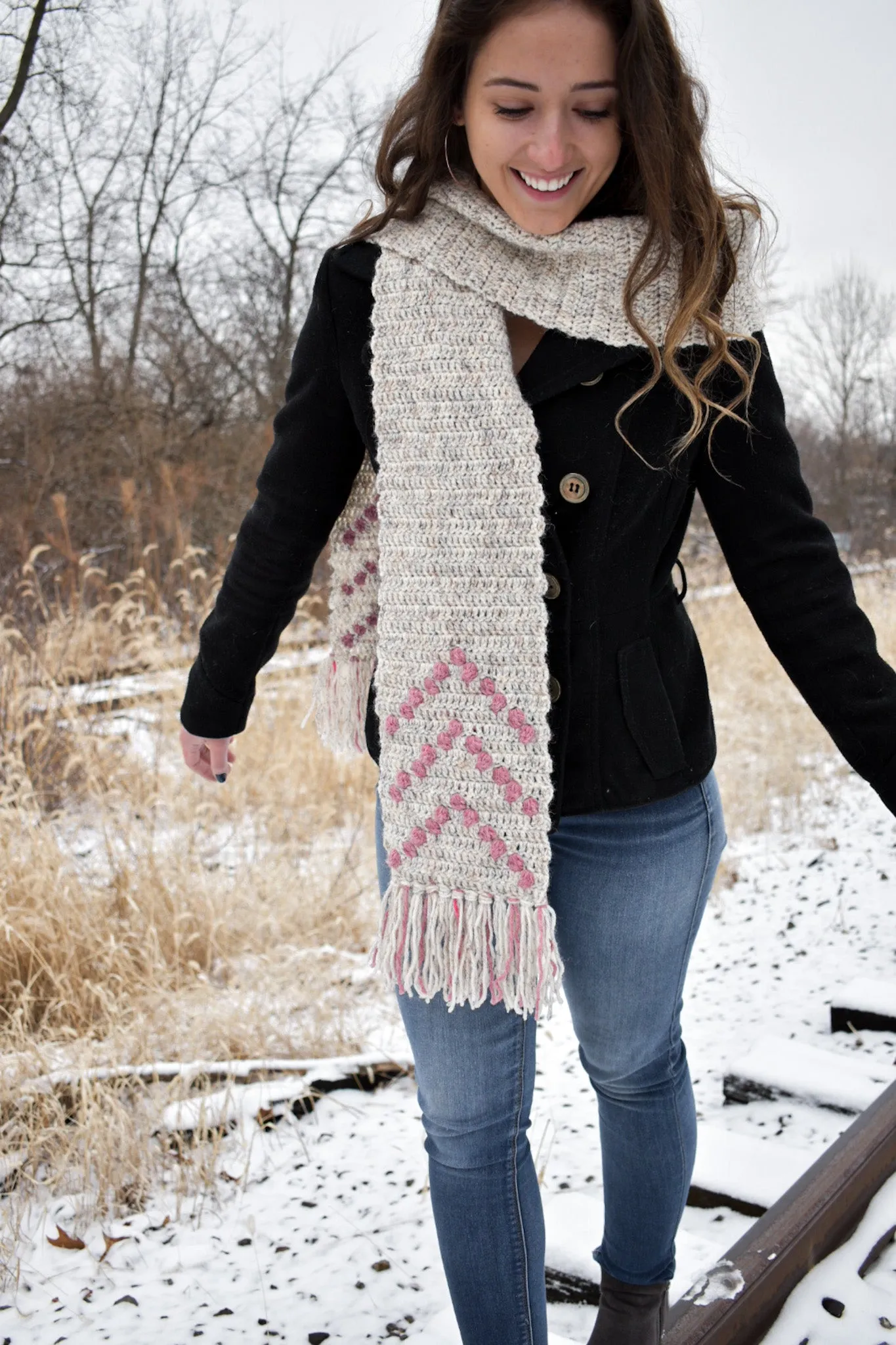 Double Crochet Scarf (Crochet)