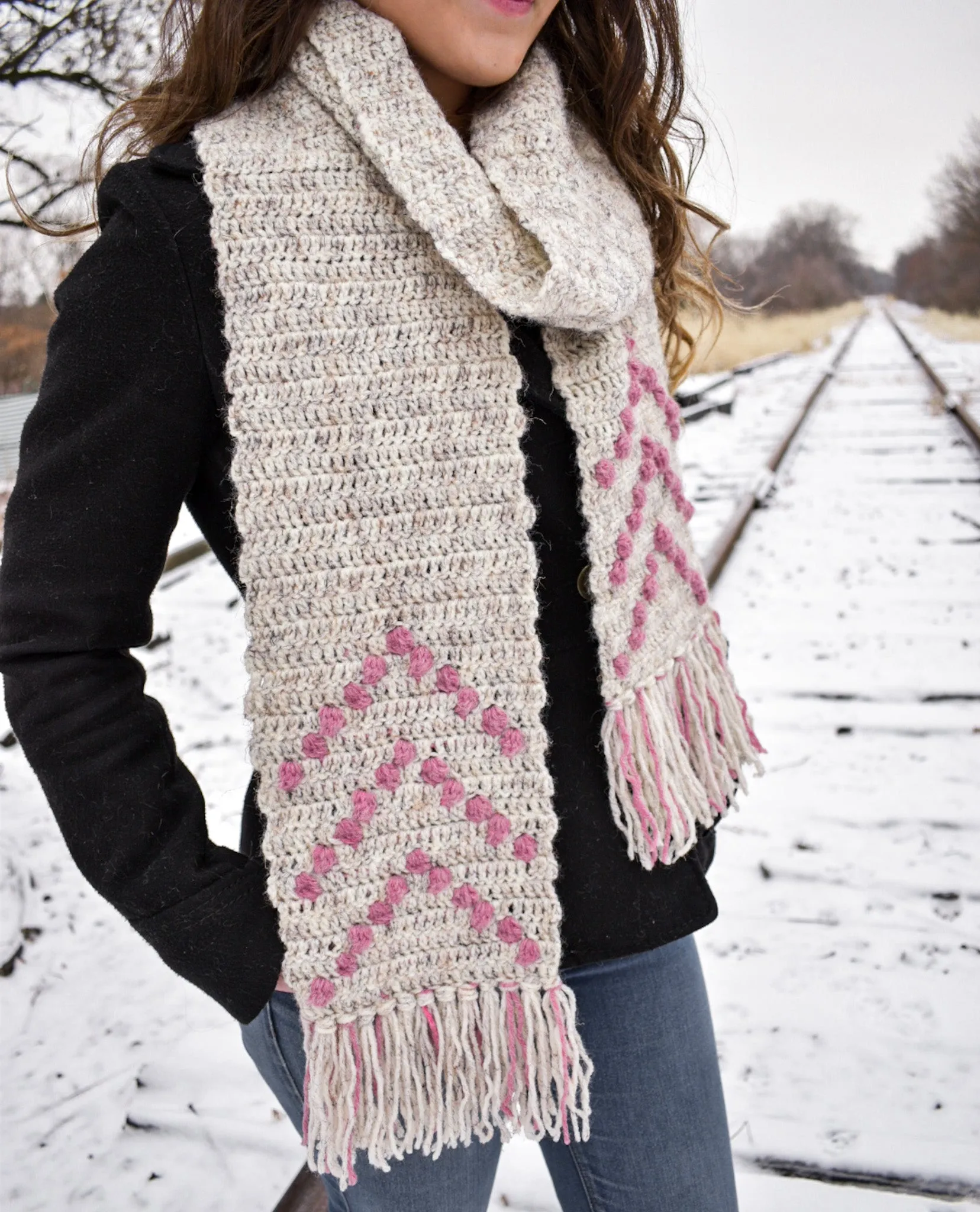 Double Crochet Scarf (Crochet)