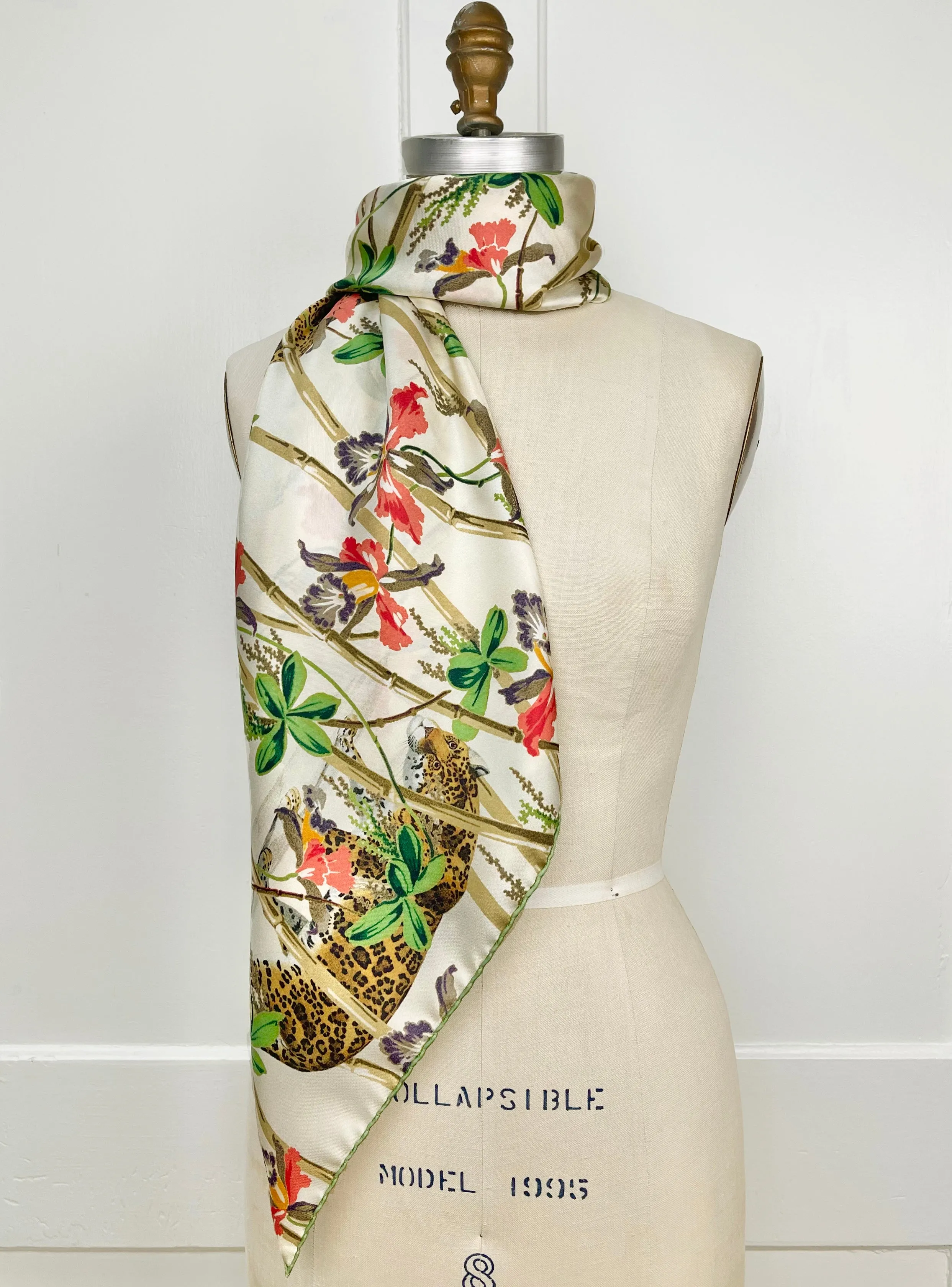 Elwyn New York Jungle Leopard Scarf