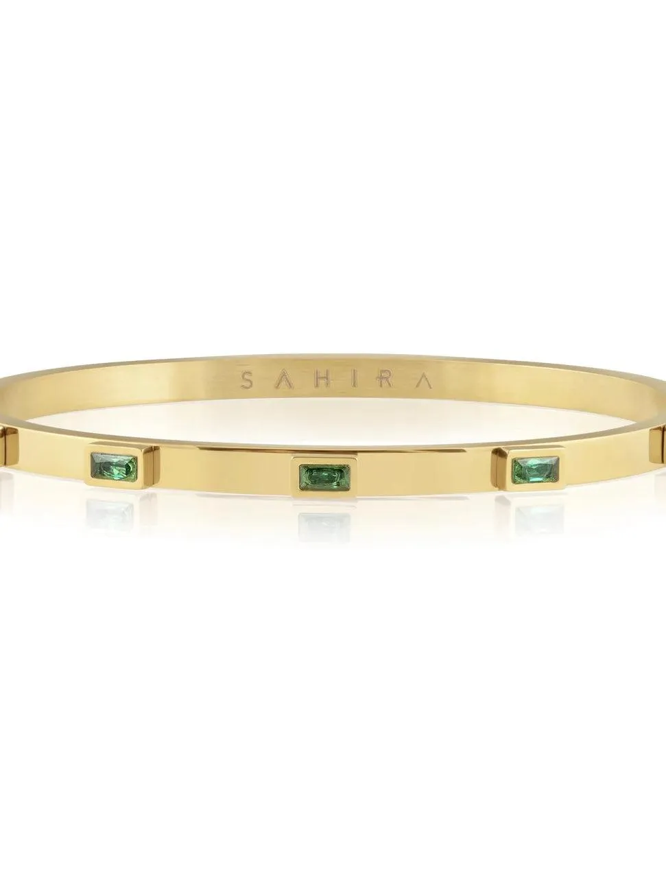 Emerald Baguette Stackable