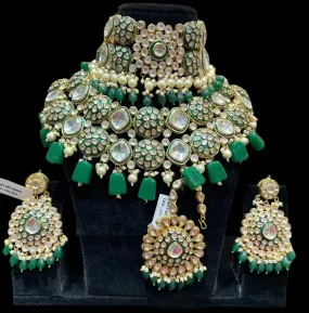 Emerald Radiance Gold-Plated Jewelry Collection