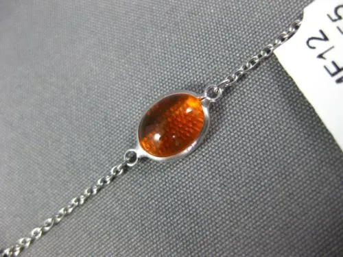 ESTATE LONG 5.66CT DIAMOND & AAA FIRE OPAL 14K WHITE GOLD BY THE YARD BRACELET