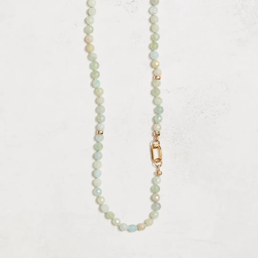 Faded Aquamarine Necklace