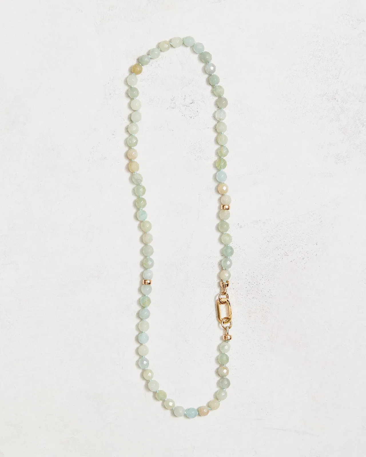 Faded Aquamarine Necklace