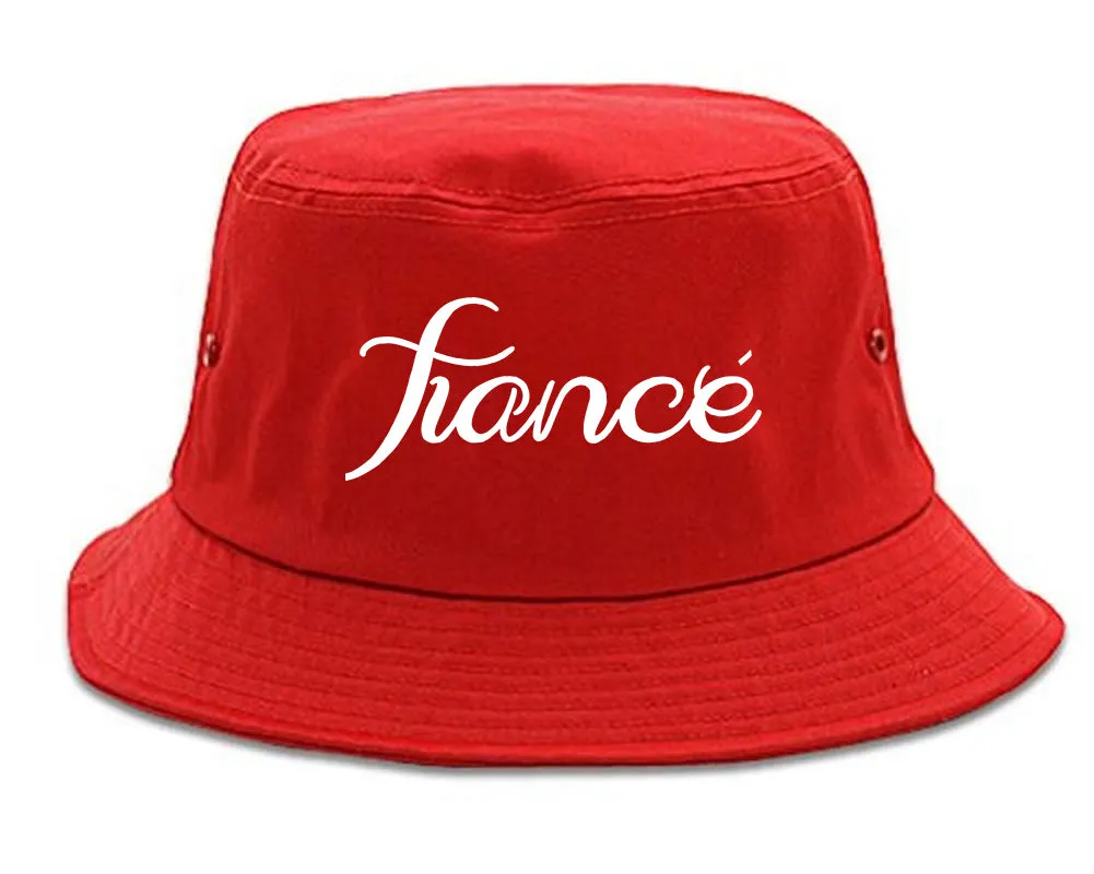 Fiance Engaged Engagement Mens Bucket Hat