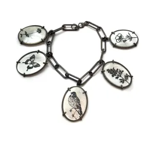 Flora and Fauna Charm Bracelet