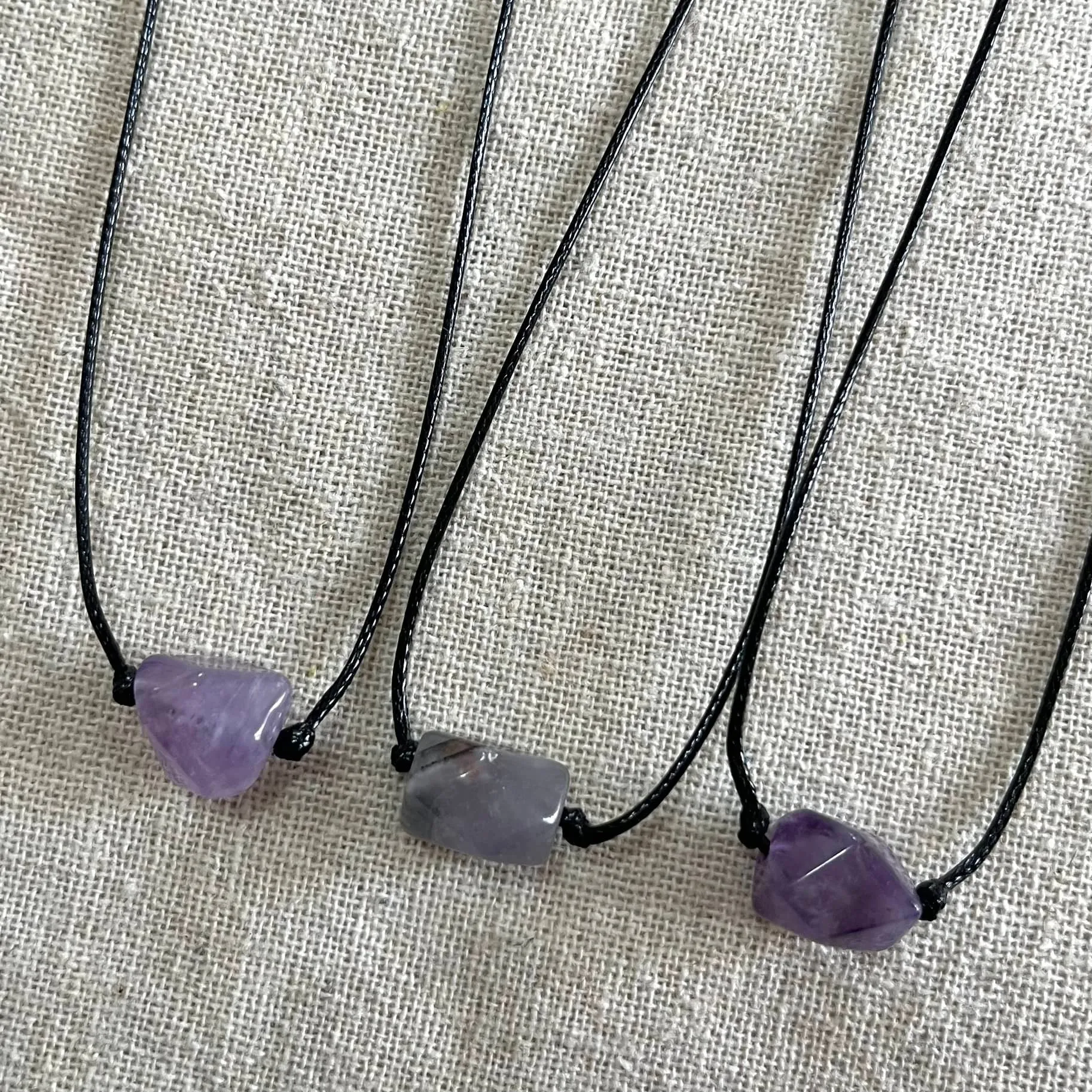 Fortune Pendant - Amethyst