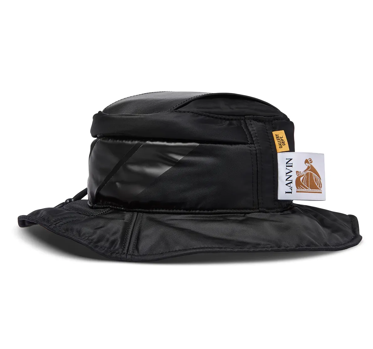 Gallery Dept x Lanvin 'Tactical' Black Bucket Hat