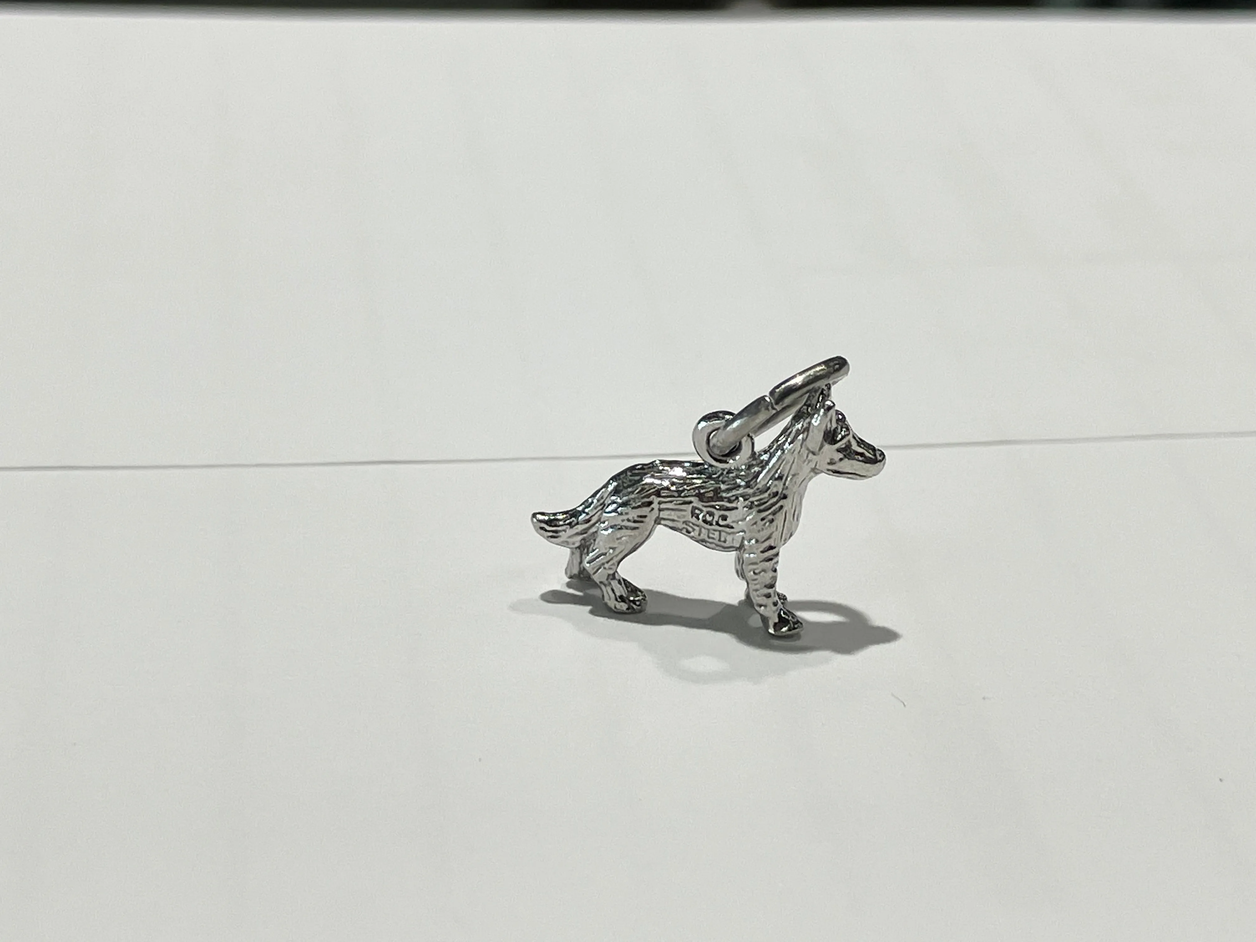 German Shepherd Silver Charm