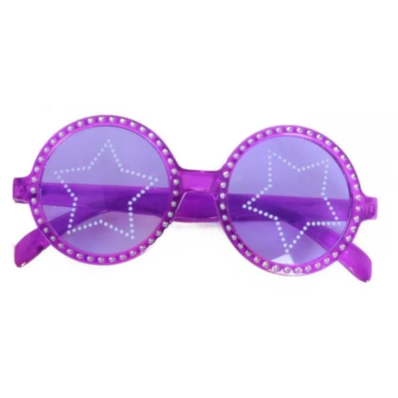 Glasses Popstar Star - Asst Colors