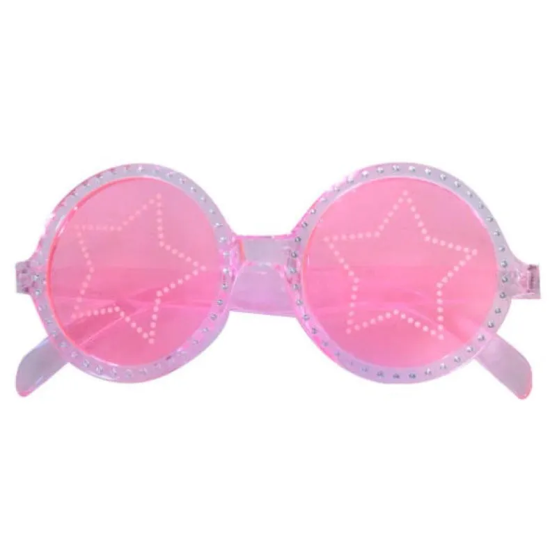 Glasses Popstar Star - Asst Colors