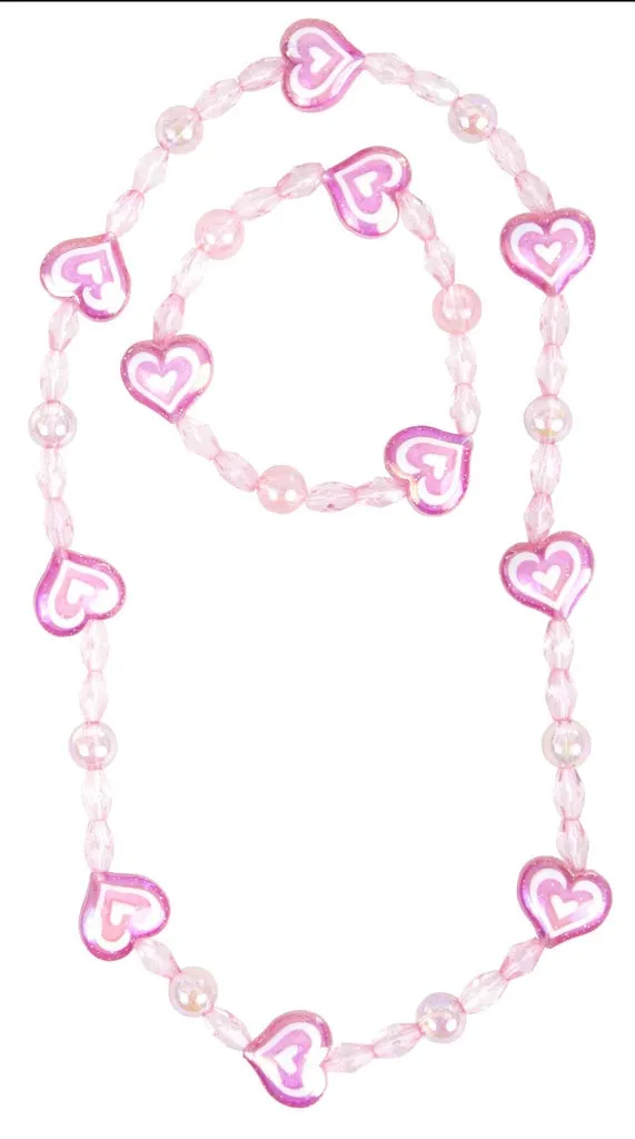 Great Pretenders Cotton Candy Necklace & Bracelet Set