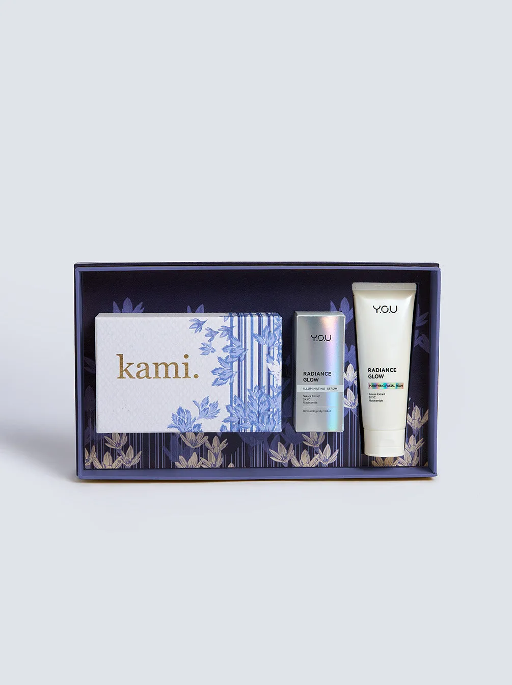 HAMPERS KAMI. X Y.O.U RADIANCE GLOW SLATE