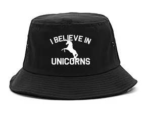 I Believe In Unicorns Mens Bucket Hat