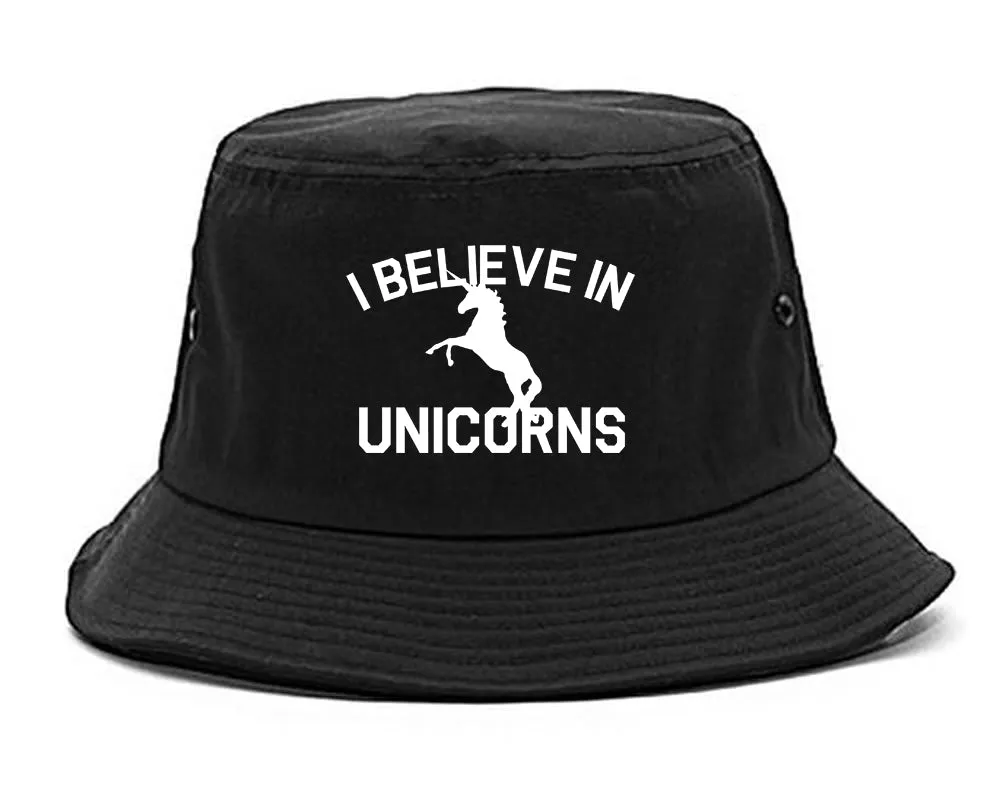 I Believe In Unicorns Mens Bucket Hat