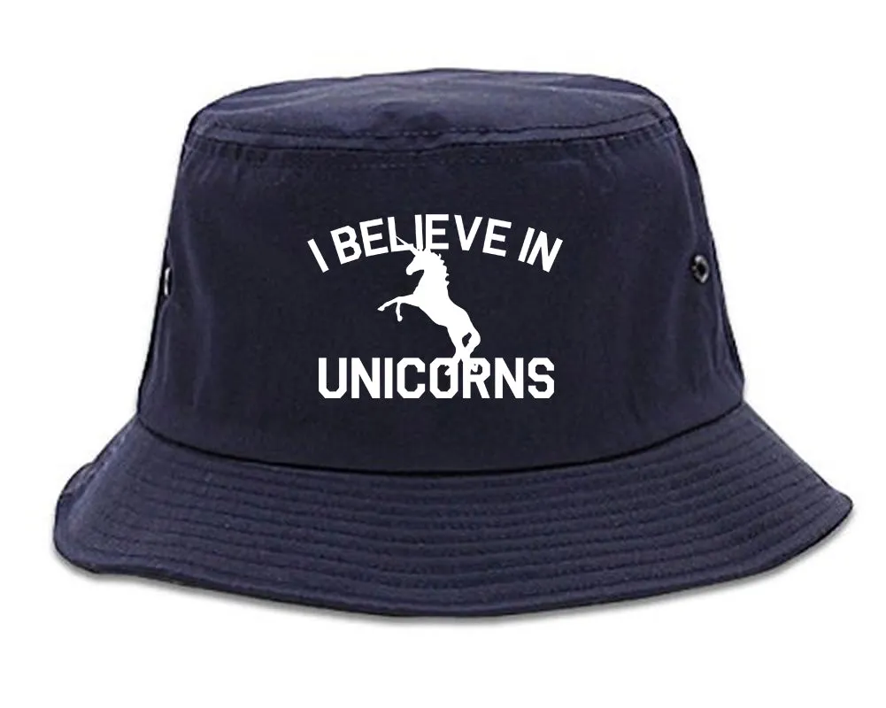 I Believe In Unicorns Mens Bucket Hat