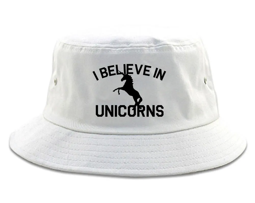 I Believe In Unicorns Mens Bucket Hat