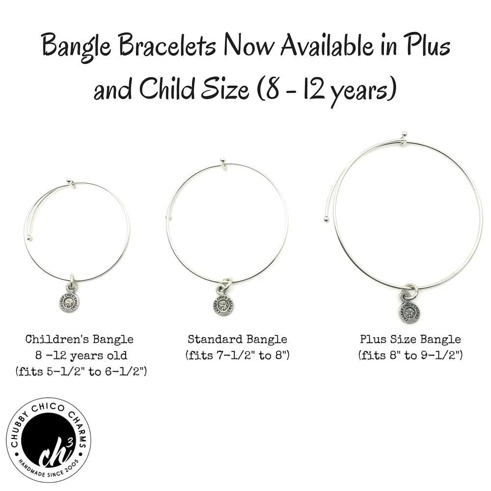 I Speak For Those Who Have No Voice Expandable Bangle Bracelet Set