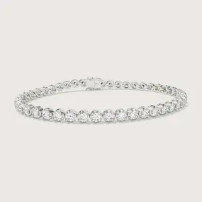 Icon Illusion Set Diamond Tennis Bracelet | Medium