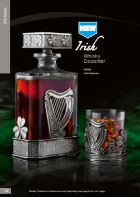 Irish Harp Decanter