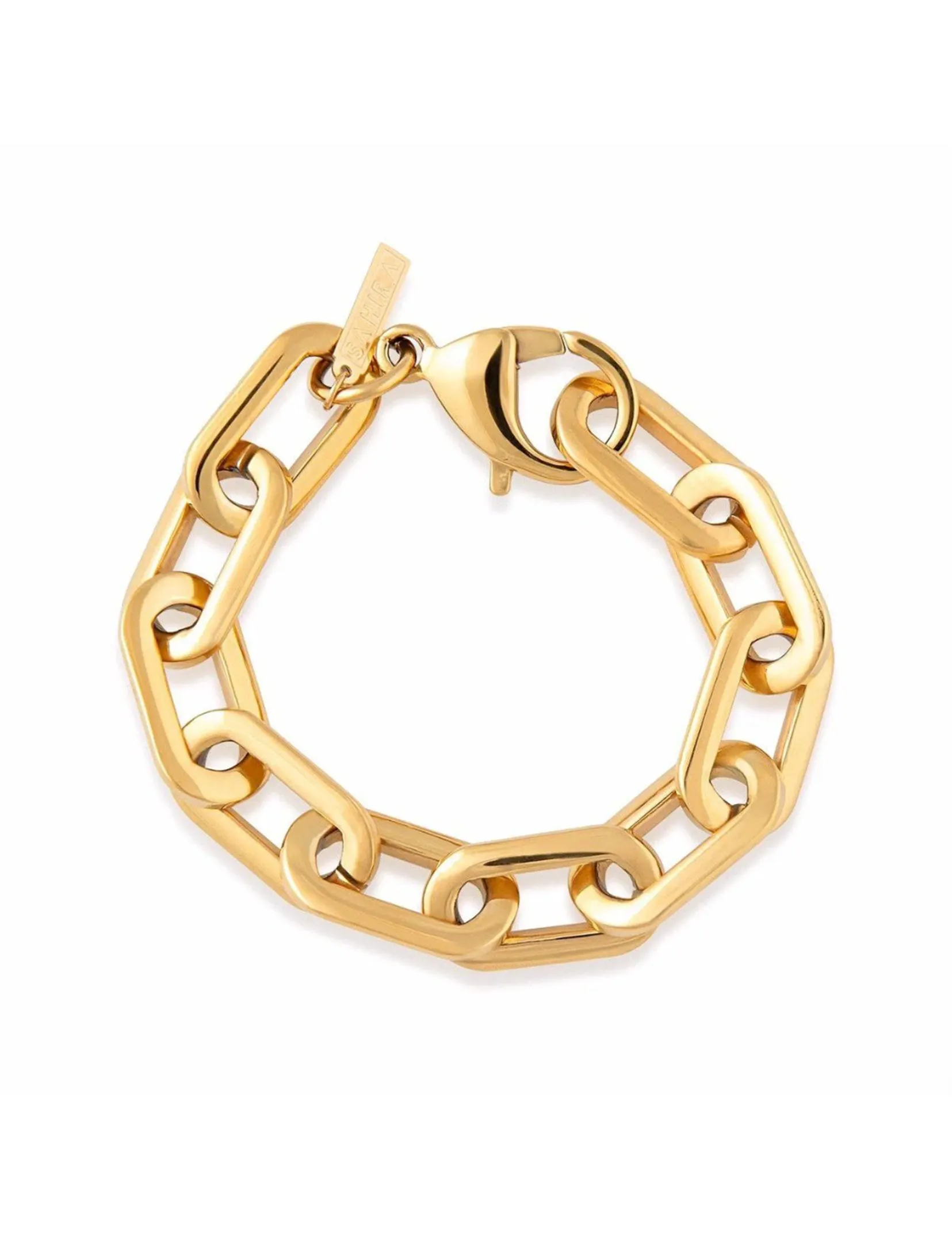 Jenna Link Bracelet, Gold