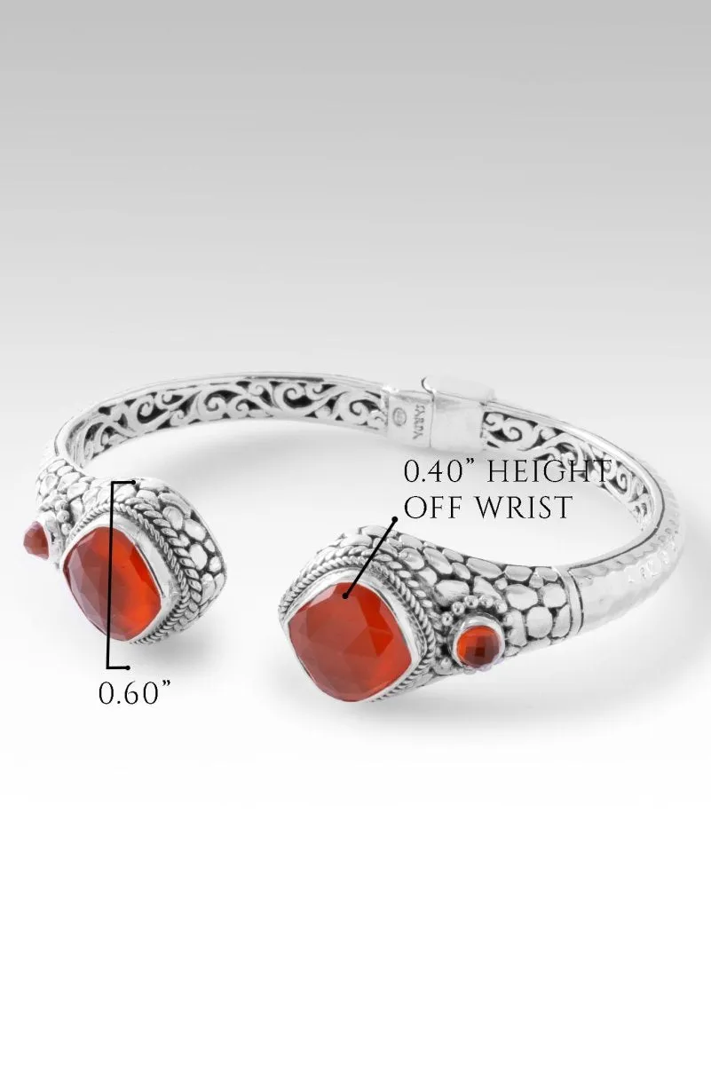 Joyful Tip-to-Tip Bracelet™ in Carnelian