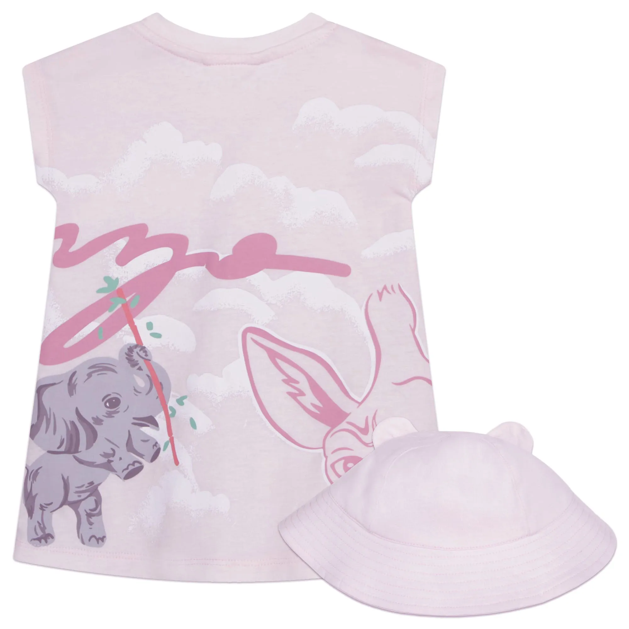 Kenzo Baby Girls Dress and Hat Ensemble