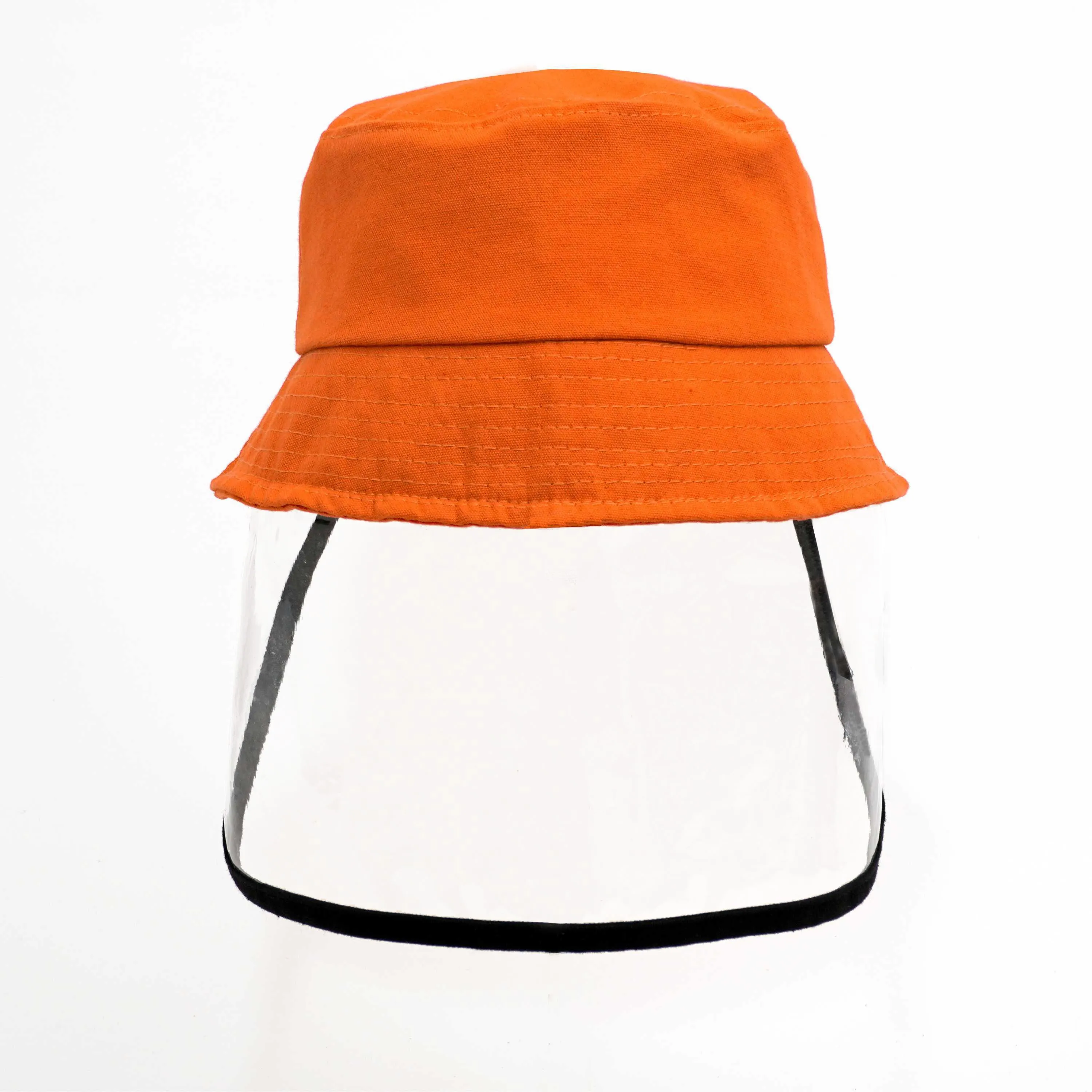 KIDS BUCKET HAT WITH CLEAR FACE SHIELD