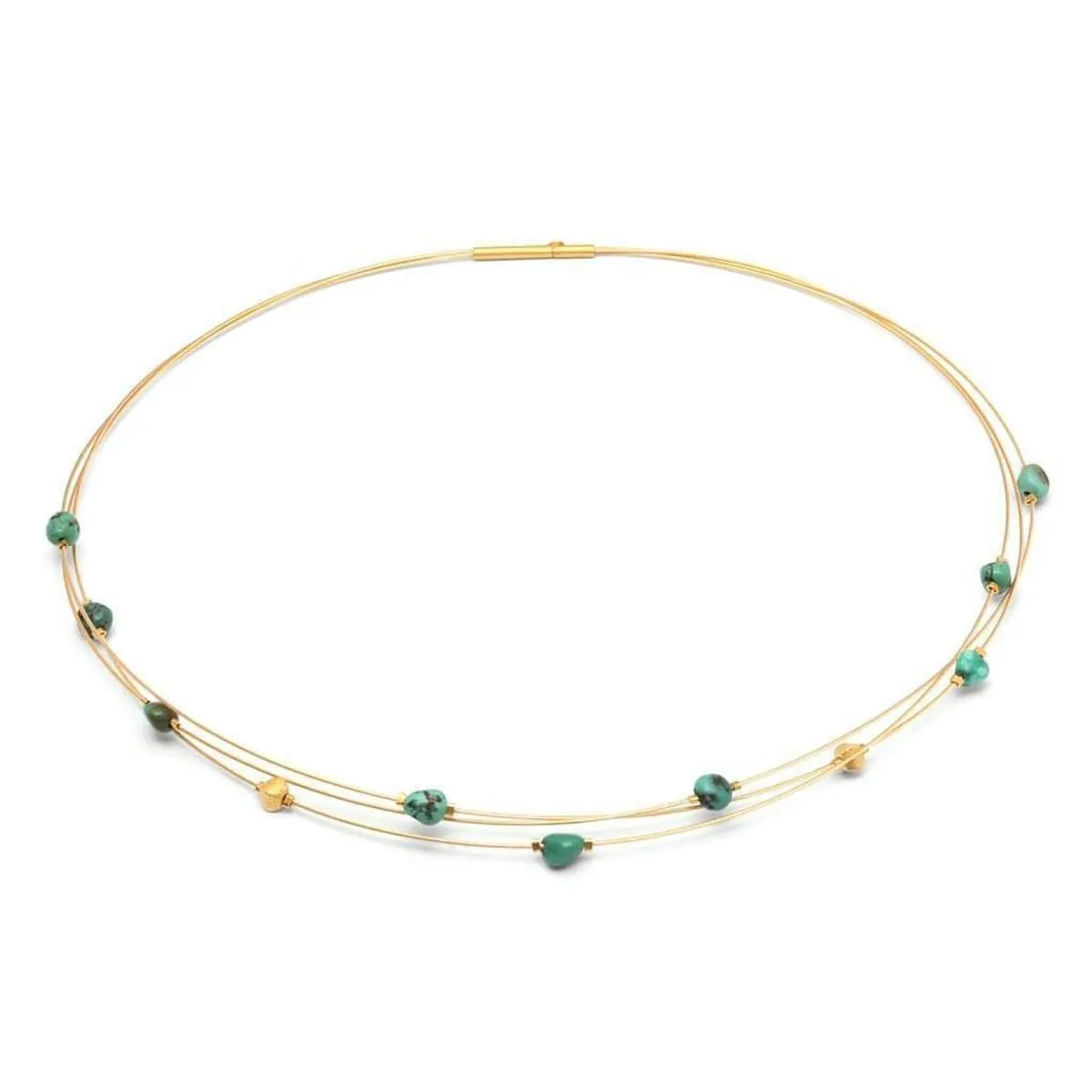 Lapona Green Turquoise Necklace - 85336356