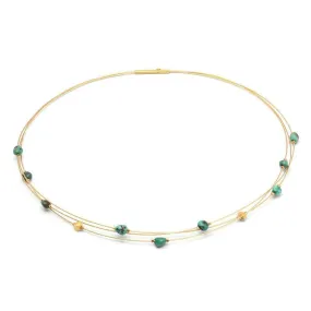 Lapona Green Turquoise Necklace - 85336356