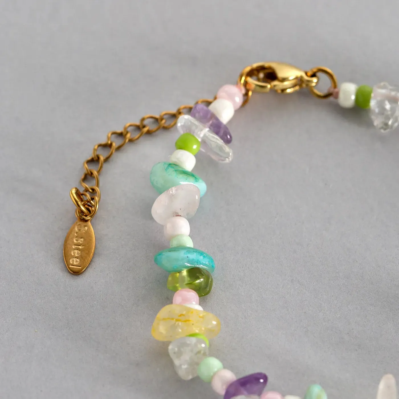 Larissa - Semi Precious Colorful Stones Bracelet