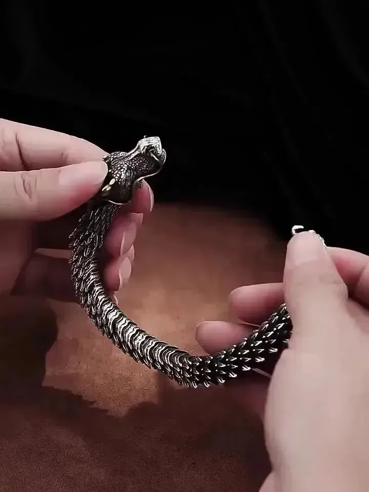 Majestic Dragon Shaped Bracelet