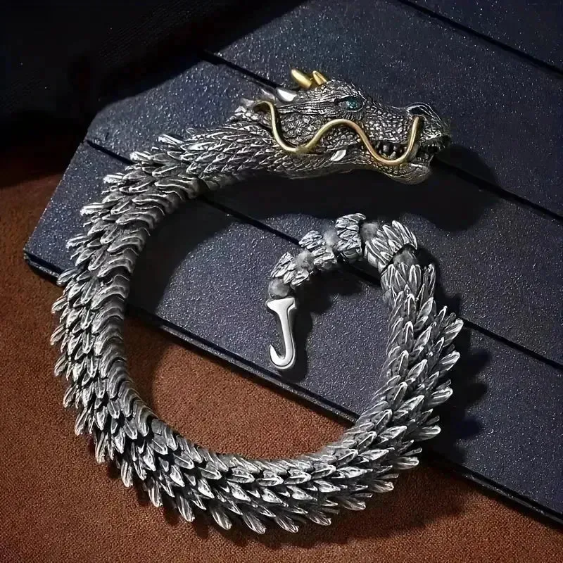 Majestic Dragon Shaped Bracelet