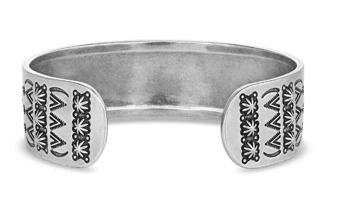 Montana Silversmiths Southwestern Symbols Cuff Bracelet BC5630