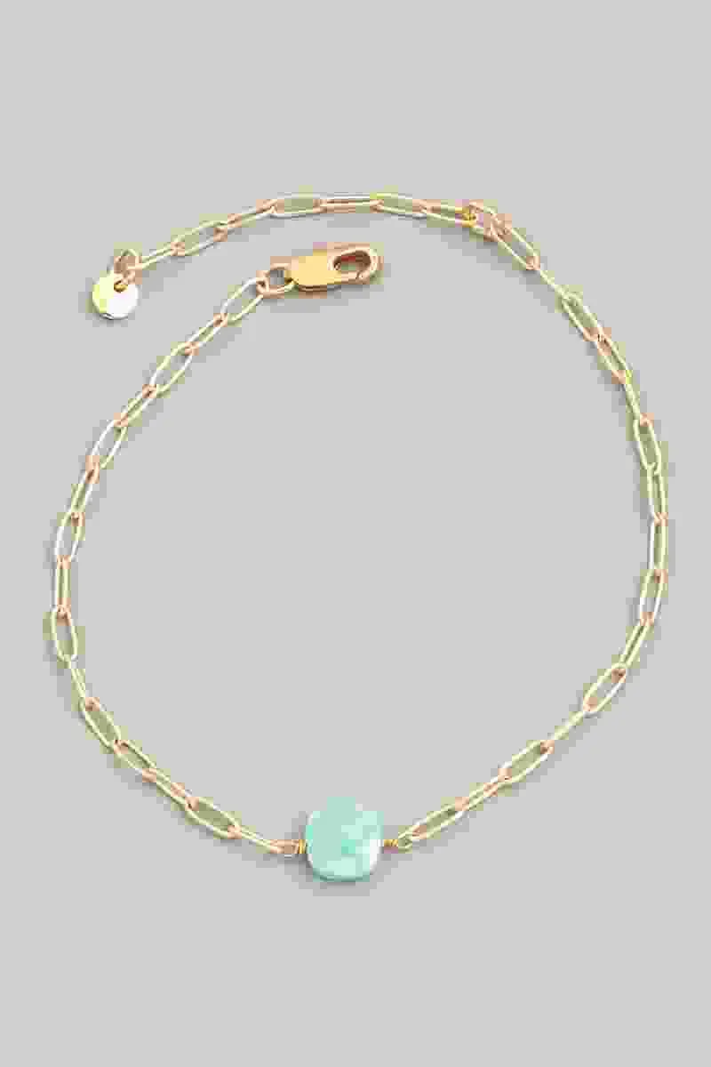 Mother Earth Dainty Stone Bracelet (Assorted Colors)